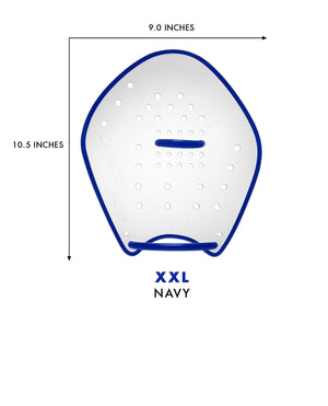 TYR Catalyst Training Paddles Navy XXL