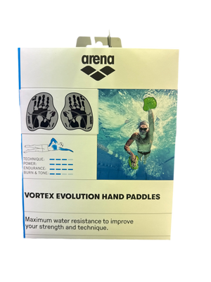 Arena Vortex Packy Hand Paddles Swimming Pool