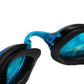 Arena Cobra Edge Swipe Mirror Racing-Aqua/Schwarz