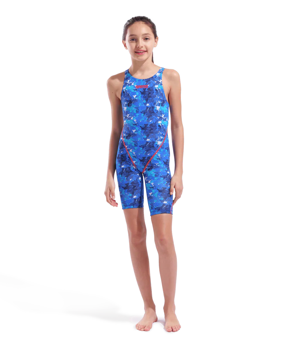 Arena Powerskin ST Next Junior Dievčenské závodné plavky Multicolor