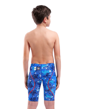 Arena Powerskin ST Next Jammer Jr Multicolor Chlapčenské závodné plavky