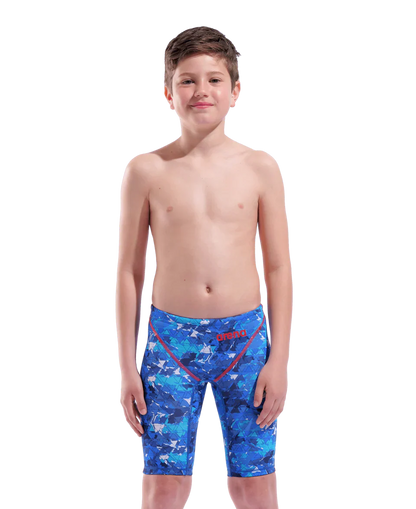 Arena Powerskin ST Next Jammer Jr Multicolor Chlapčenské závodné plavky