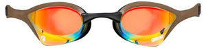 Arena Cobra Ultra Swipe Mirror Goggles Brown-Gold
