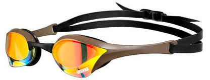 Arena Cobra Ultra Swipe Mirror Goggles Brown-Gold
