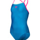 Arena Girl's Swimsuit Light Drop Solid Blue (4-15rokov)