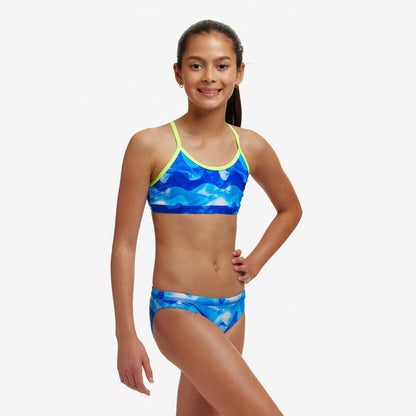 Funkita Girls Racerback Two Piece - Dive In