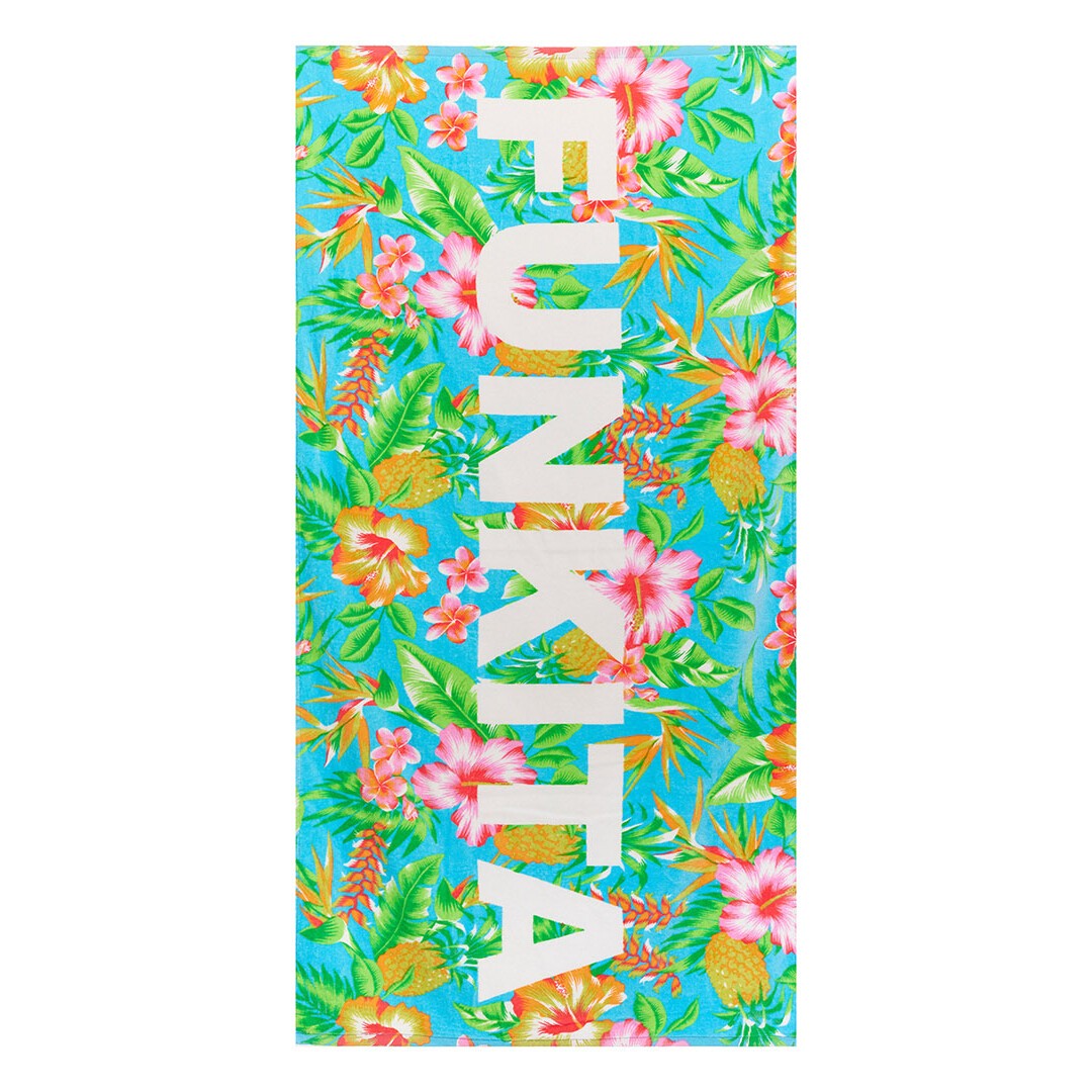 Funky Cotton Towel Blue Hawaii