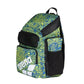 Arena One Go Backpack 45L Allover Snakeskin Green