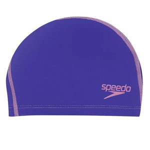 Speedo Junior Long Hair Pace Cap Purple/Pink