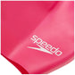 Speedo Junior Badekappe Plain Moulded Silikon Pink (6-14 Jahre)