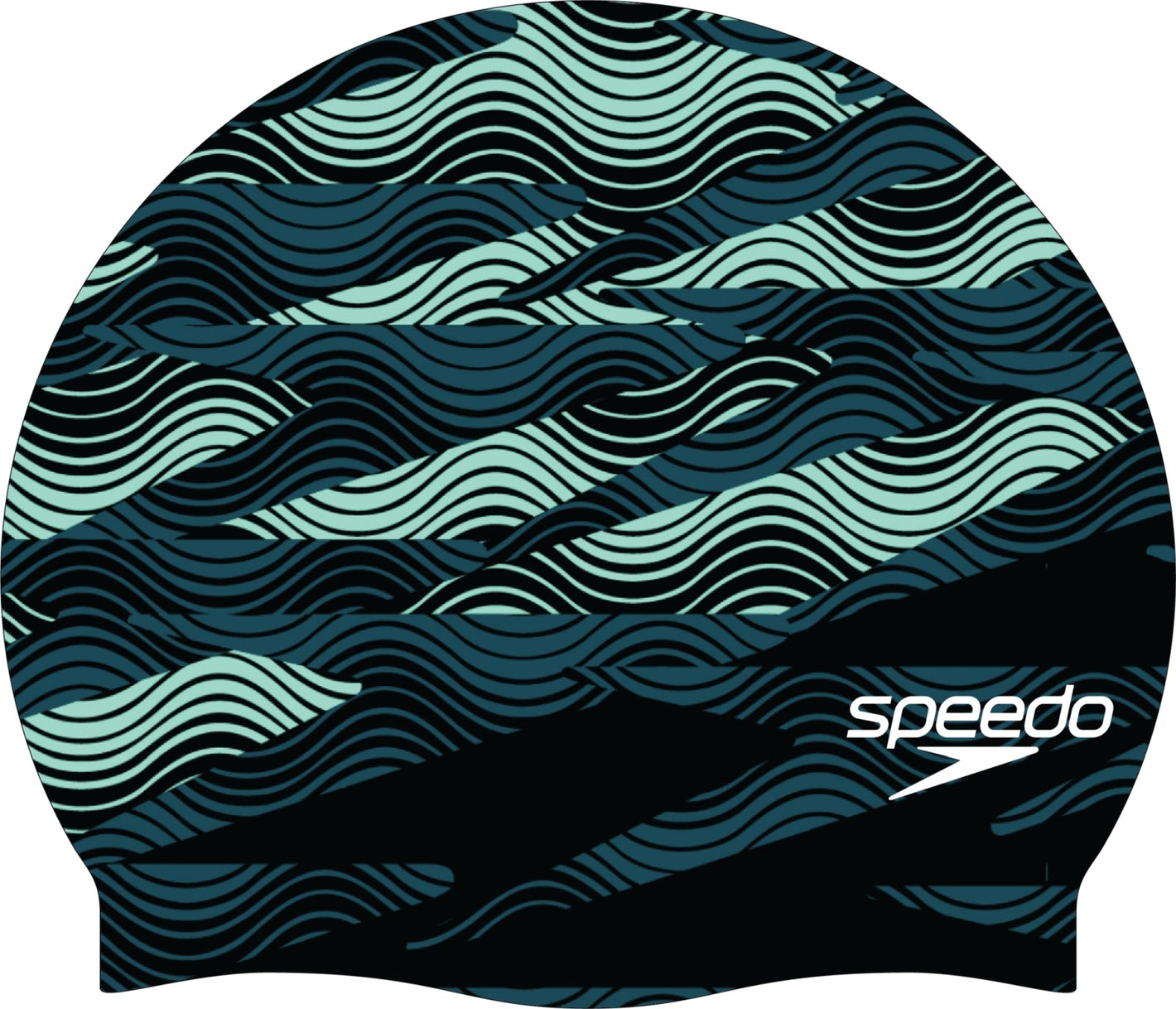 Speedo Printed Silicone Cap