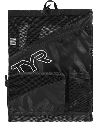 TYR ELITE TEAM 40L MESH BACKPACK BLACK