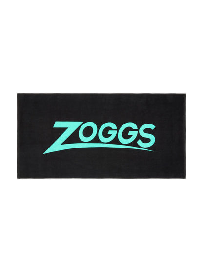 Zoggs Swimming Pool Towel Black