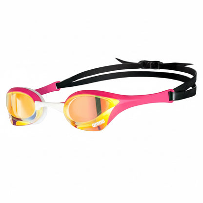 Arena Cobra Ultra Swipe Mirror Goggle Yellow/Pink