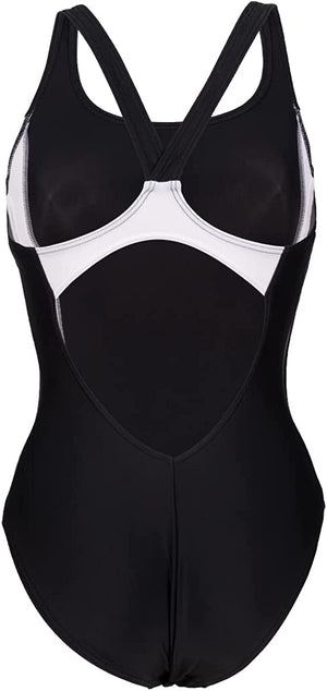 Arena Swimsuit W Threefold V Back One Piece R Black-Blue