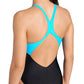 Arena Feel Women's Openings V Back Bra Swimsuit