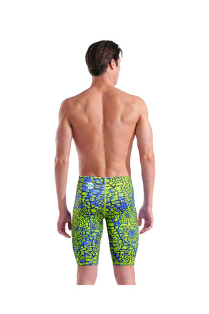 Arena Powerskin ST Next Snake Green Pánske pretekárske plavky