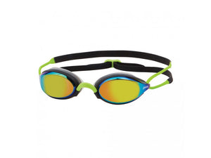Zoggs Goggles Fusion Air Titanium Black/Lime
