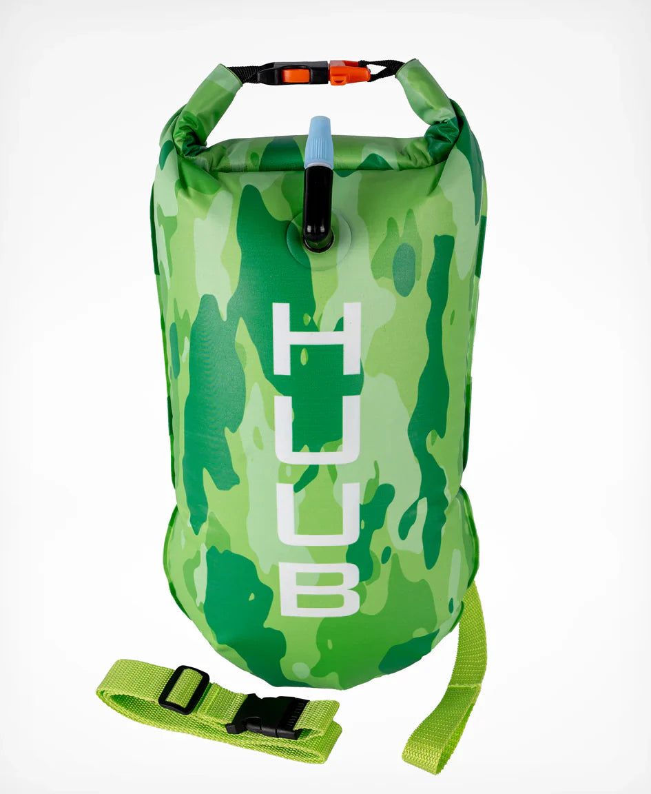 HUUB Tow Float - Lime Camo (16L)