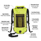 BuddySwim Drybag 28lt Swim Buoy Backpack Yellow