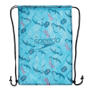 Speedo Equipment Mesh Bag Blue Limited Edition