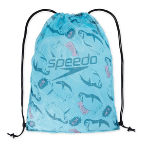 Speedo Equipment Mesh Bag Blue Limited Edition