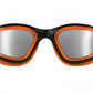 HUUB Aphotic Swimming Goggle - Orange - Polarised & Mirror