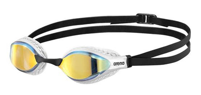 Arena Air-Speed Mirror Goggle Yellow Copper White