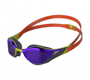 Speedo Fastskin Pure Focus Mirror Goggle Orange-Green