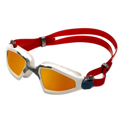 Aqua Sphere Kayenne Pro Swim Goggles White/Red