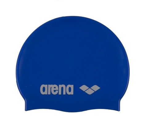 Arena Classic Silicone Junior Cap Sky-Blue