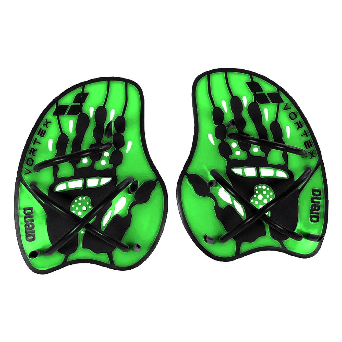 Arena Vortex Evolution Hand Paddle Green-Black