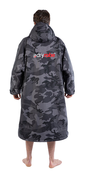 Dryrobe Advance Long Sleeve Black/Camouflage