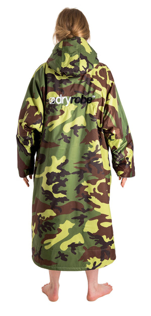 Dryrobe Advance Long Sleeve Camouflage/Grey