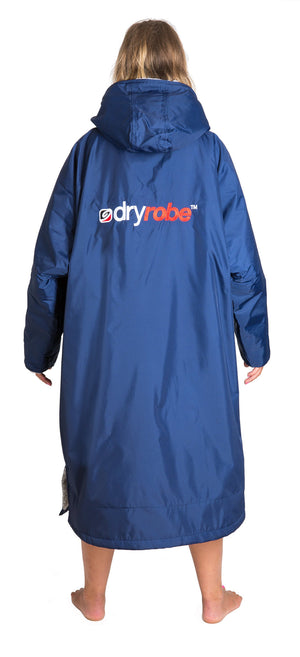 Dryrobe Advance Long Sleeve Navy Blue/Grey