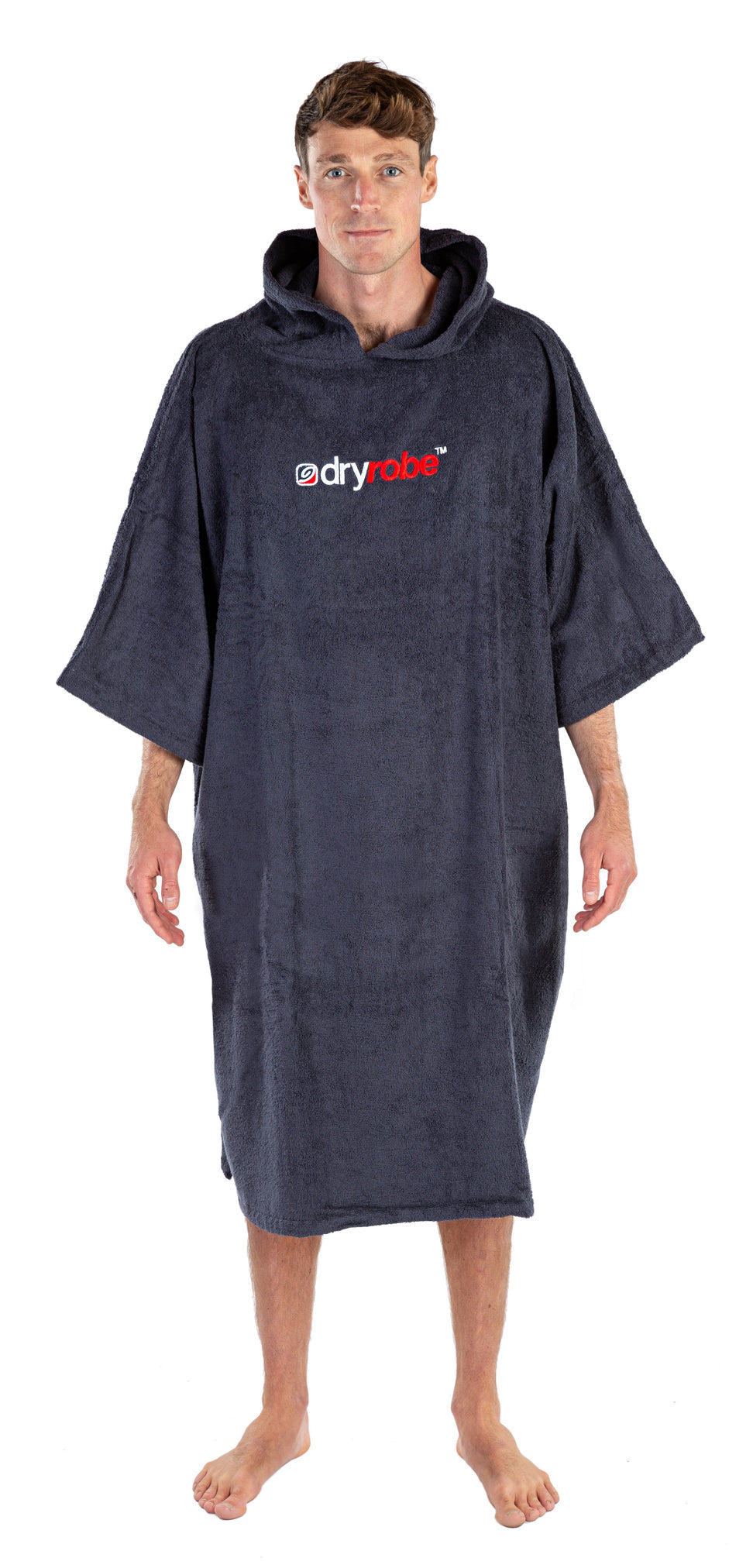 Dryrobe Organic Cotton Towel Navy Blue